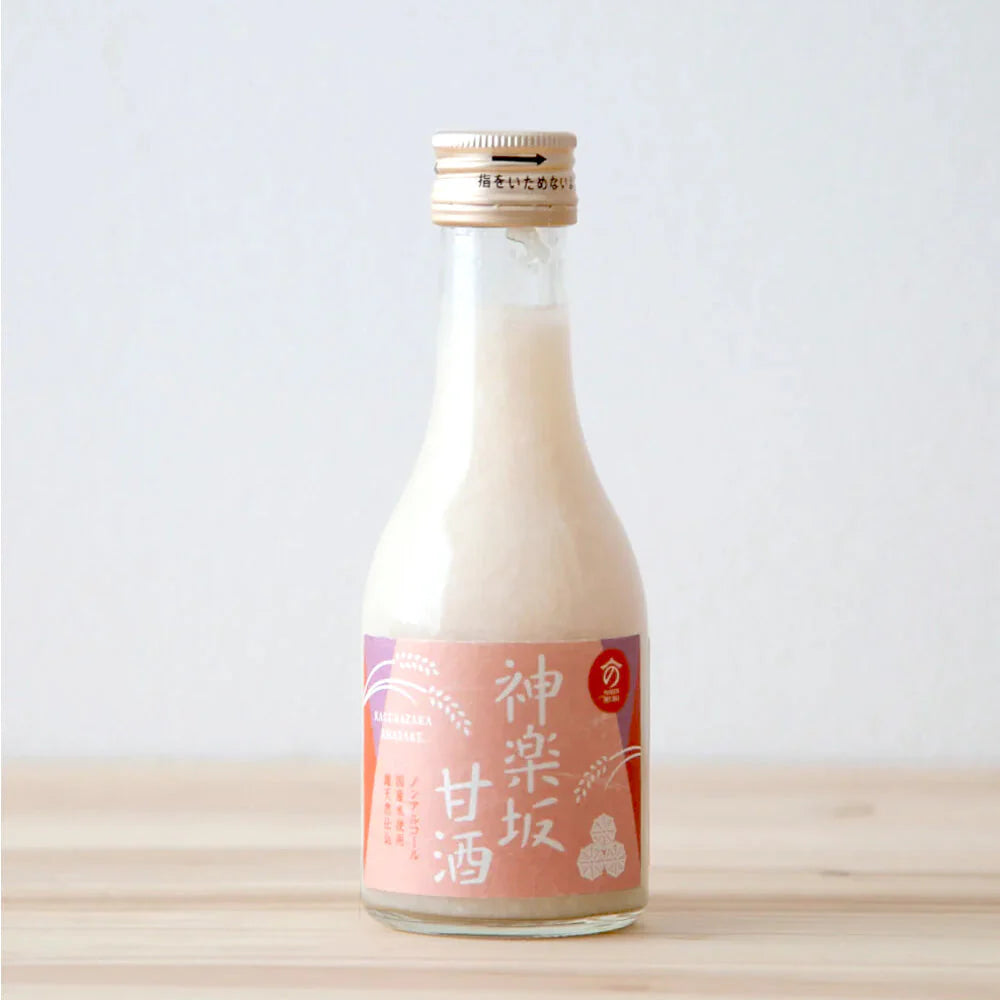 甘楽 米麹甘酒】【手土産やプレゼントに】【贈答用】神楽坂甘酒500ml