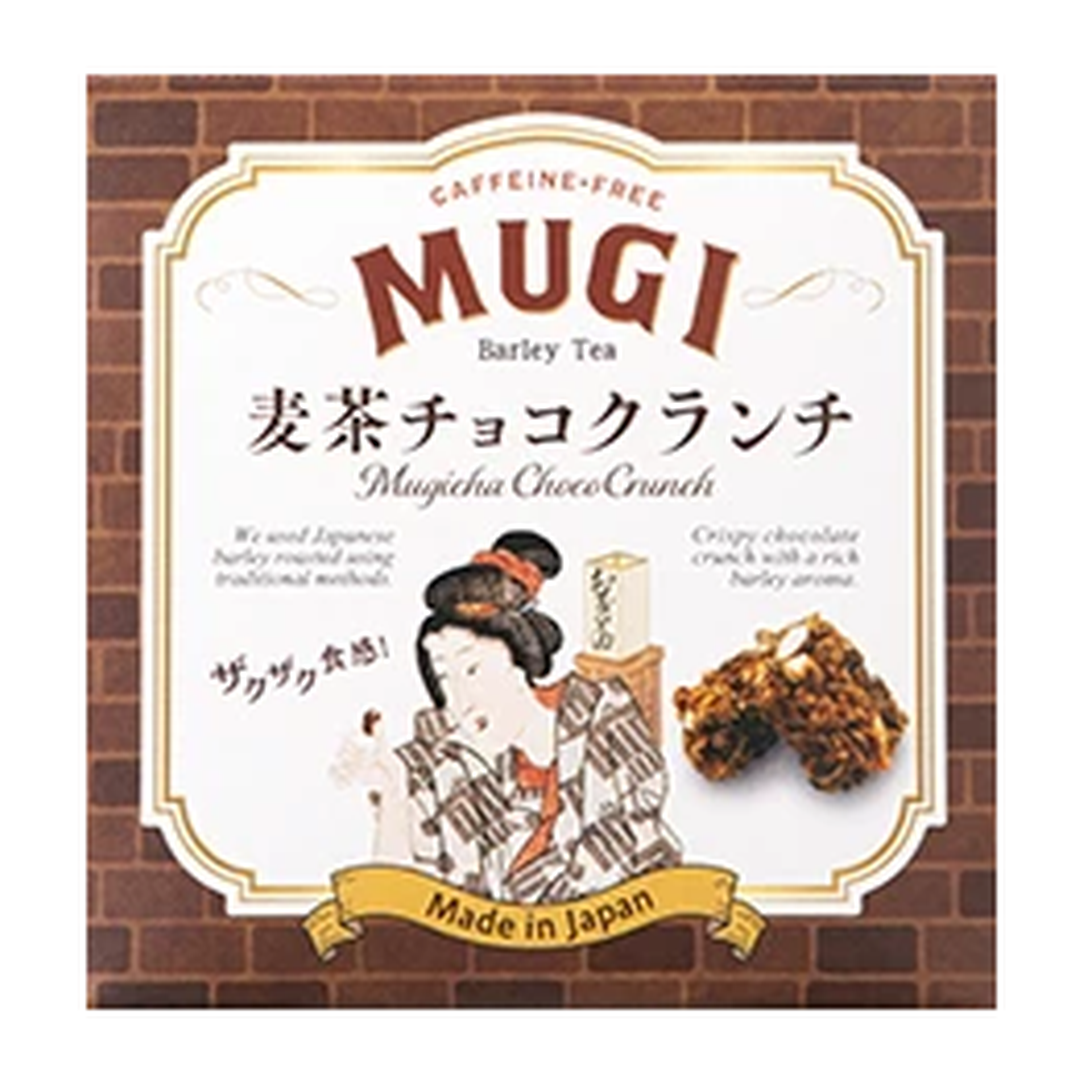 株式会社伊佐食品(いさし園)が販売する麦茶チョコクランチ