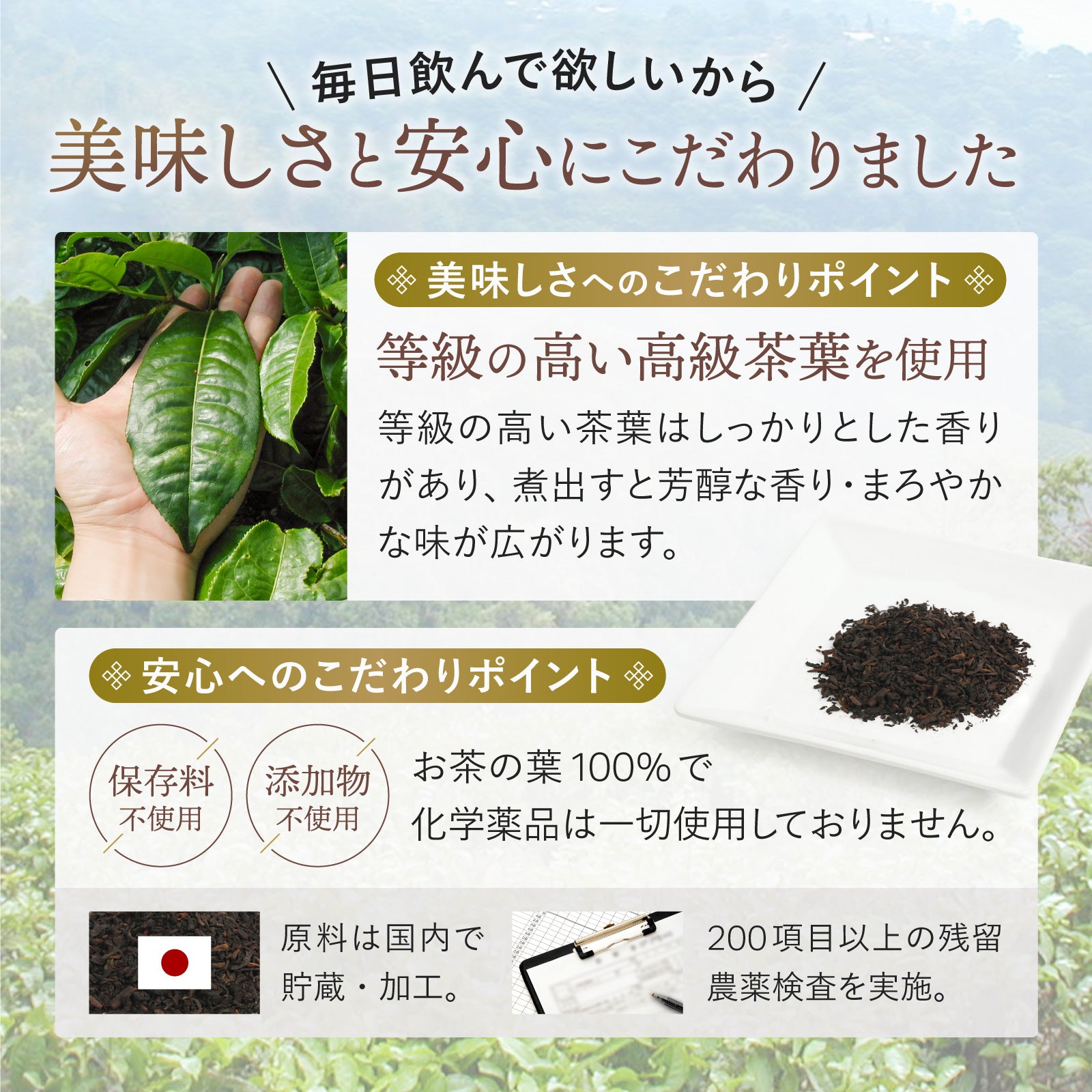 株式会社共栄が販売する高級老茶