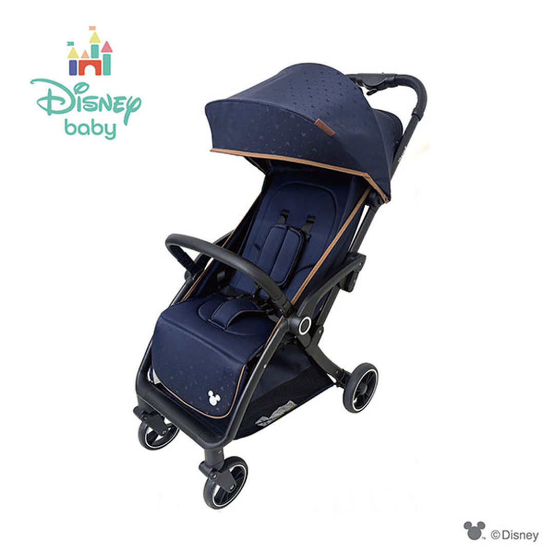シーエー産商株式会社が販売する自動でたためるベビーカー/Mickey Mouse