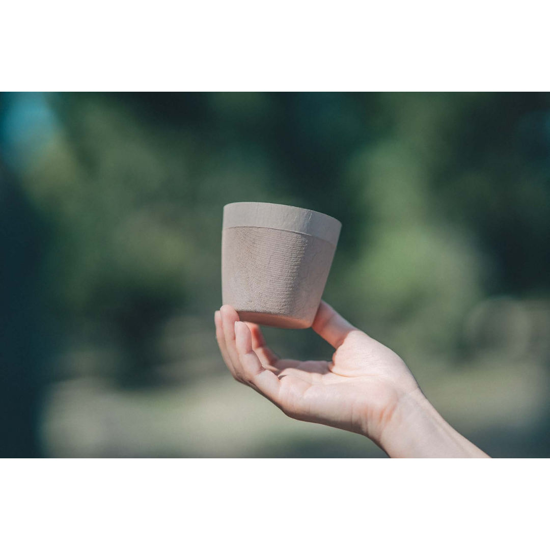 合同会社COCOOが販売する紙漆カップKOMLA pastels 全3種