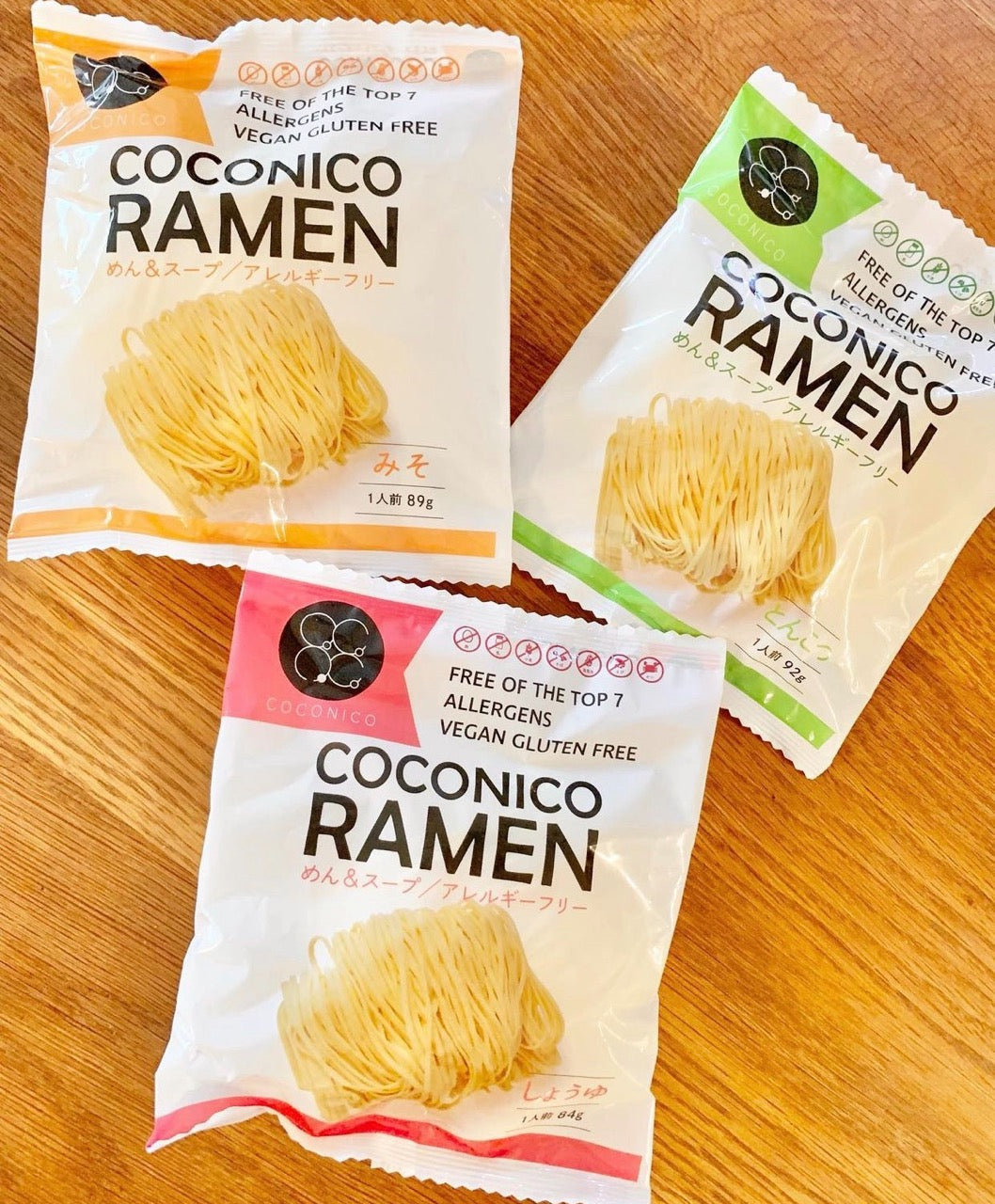 株式会社ラグドールが販売する「COCONICOラーメン」