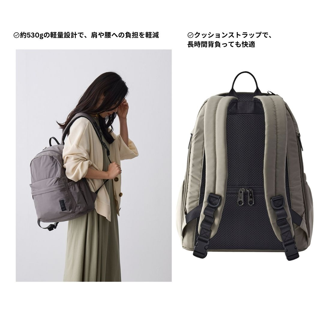星野太郎バッグデザイン研究が販売するぺアレンツサックアルファ　Mサイズ　ブラック