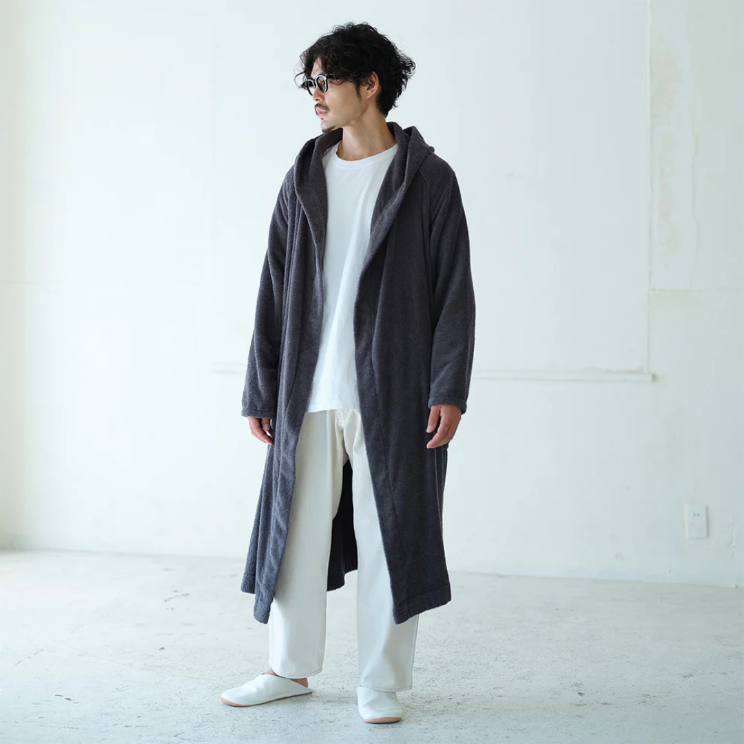 YUKINEバスローブ｜高い吸水性で軽やかに動ける一枚