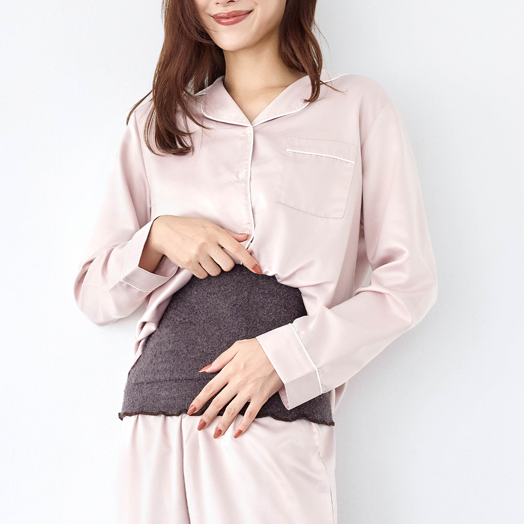 株式会社YB-LAB.が販売するふわりぃスリム 腹巻コルセット（ココア）