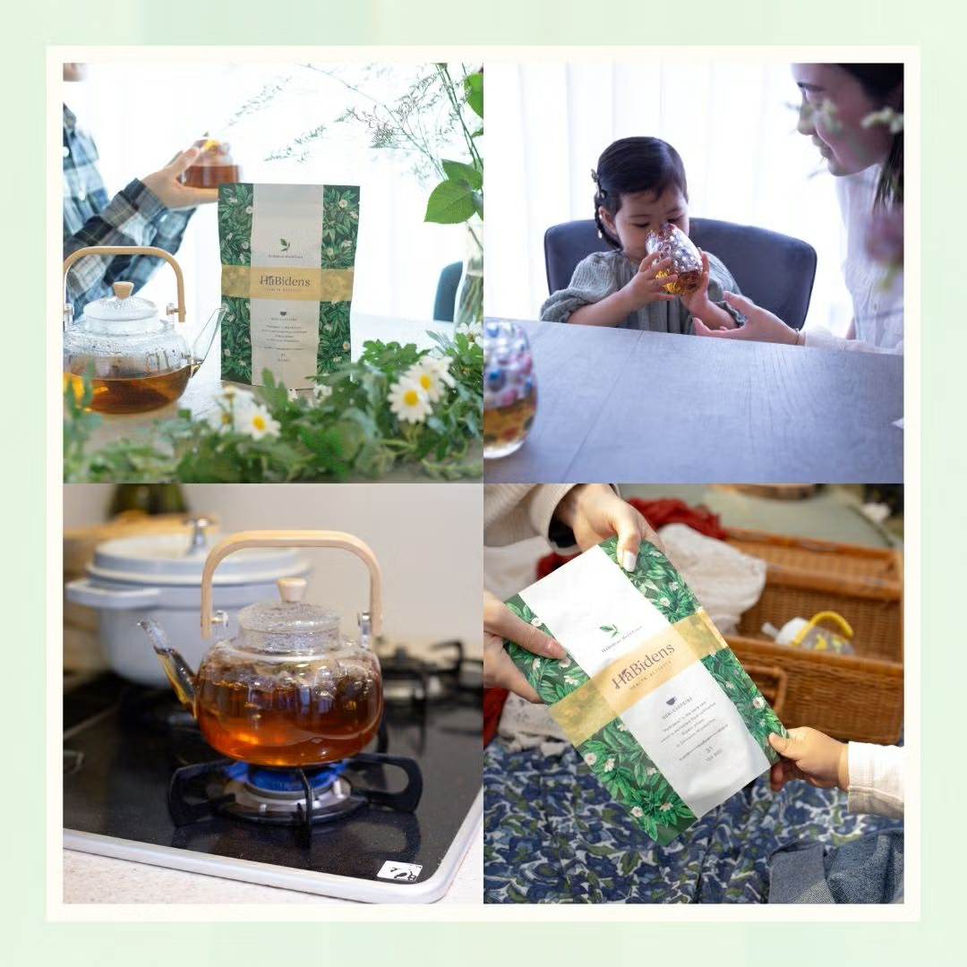 ハービデンスハーブティープラス｜家族で続く水分補給習慣