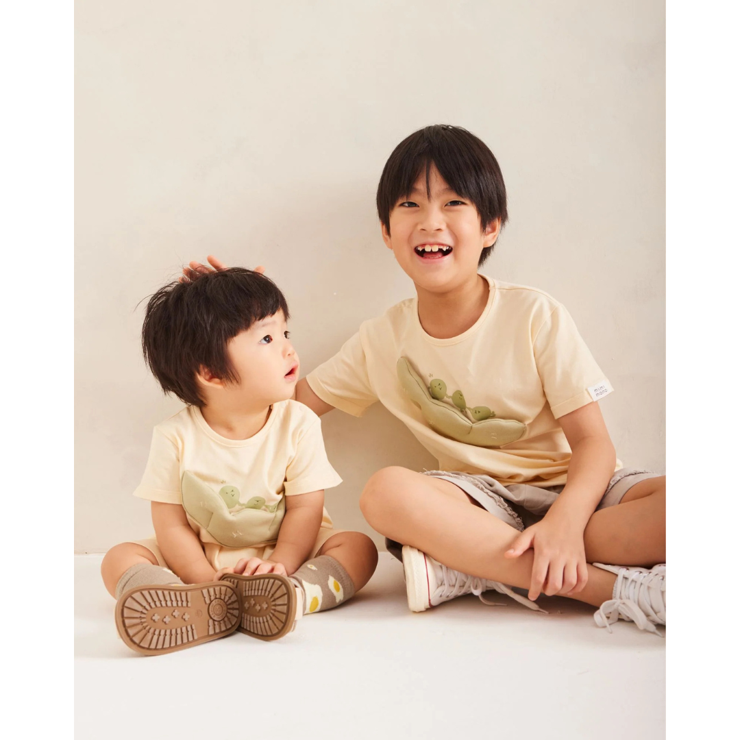 MAYNAMI株式会社が販売するmimimono 枝豆キッズTシャツ