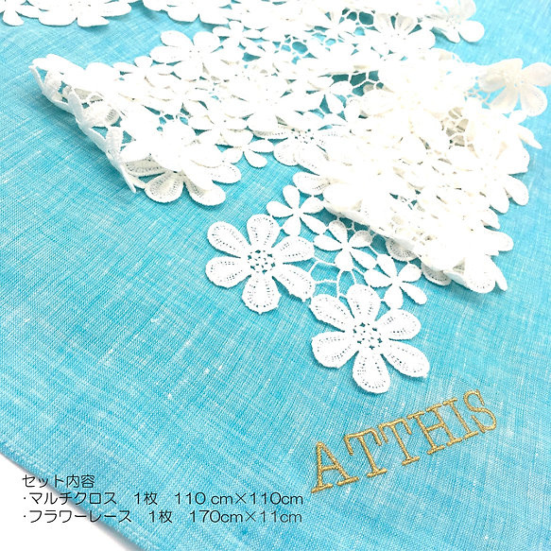 株式会社OUTBLOOMが販売するマルチクロス French linen multi cloth　全3種