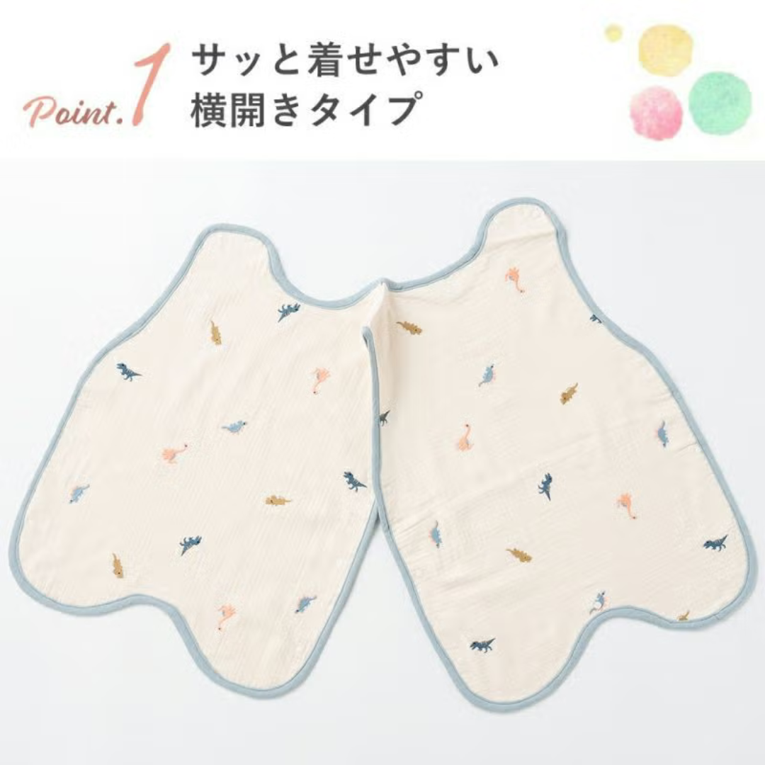 株式会社アミングが販売するガーゼスリーパー刺繍　全3種