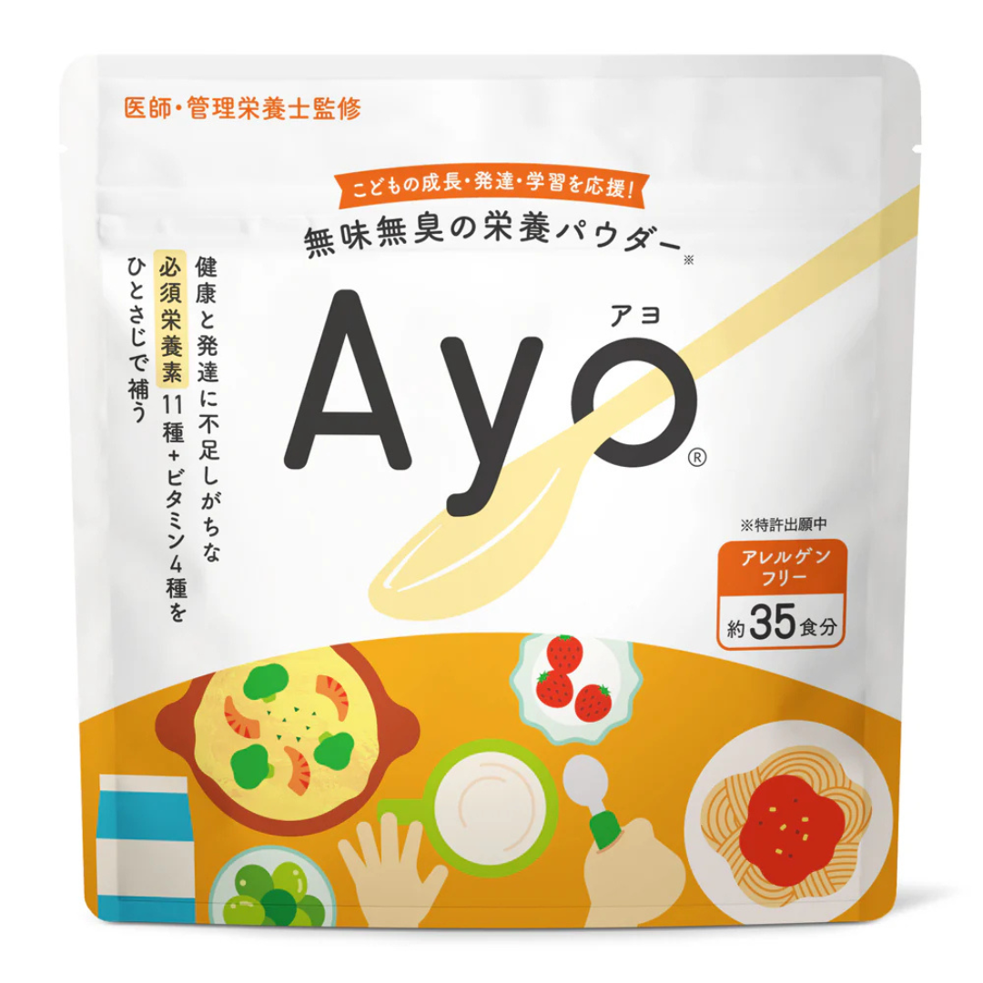 合同会社ニュートリベースが販売する無臭の栄養パウダー Ayo（アヨ）
