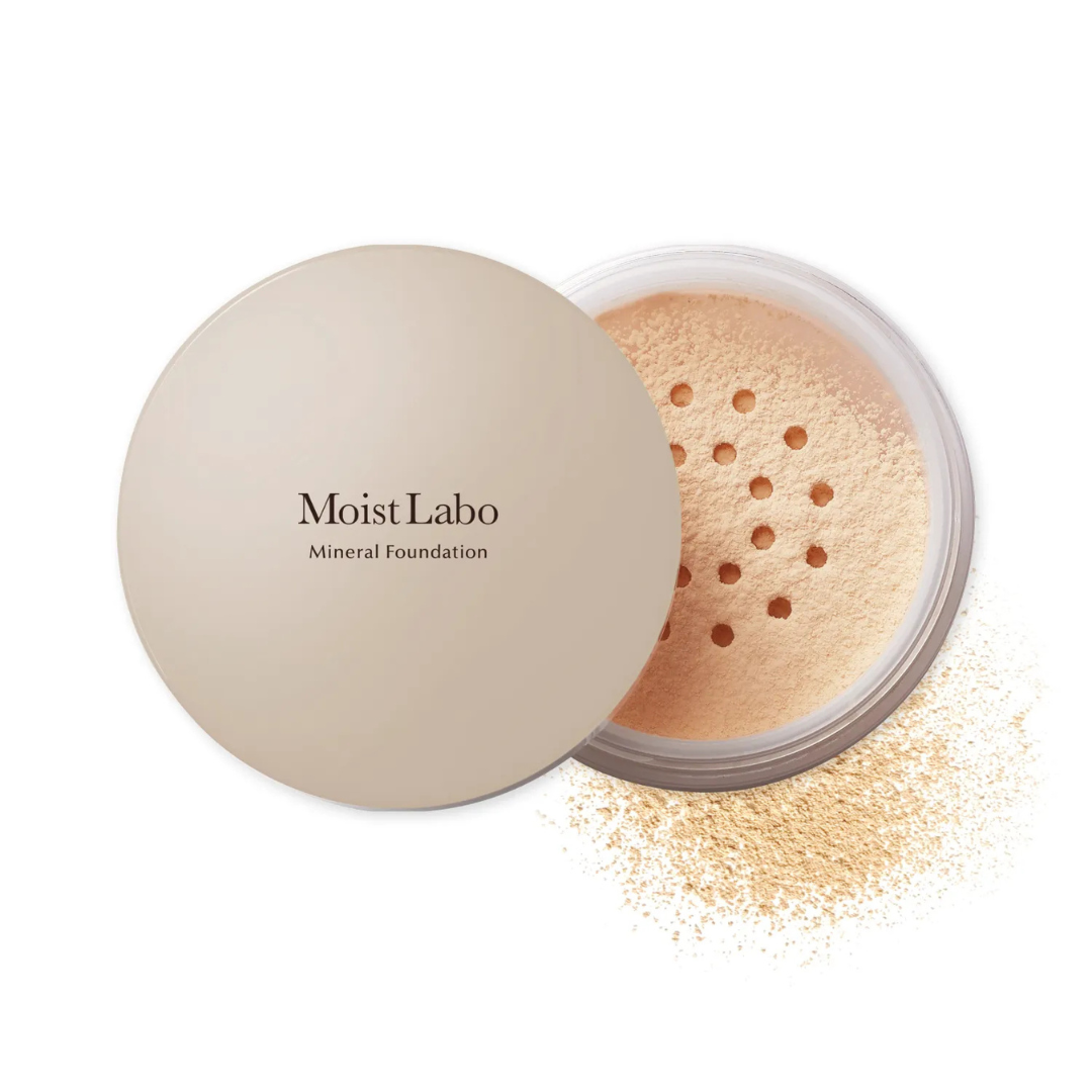株式会社明色化粧品が販売するモイストラボ ミネラルファンデーション 全2種