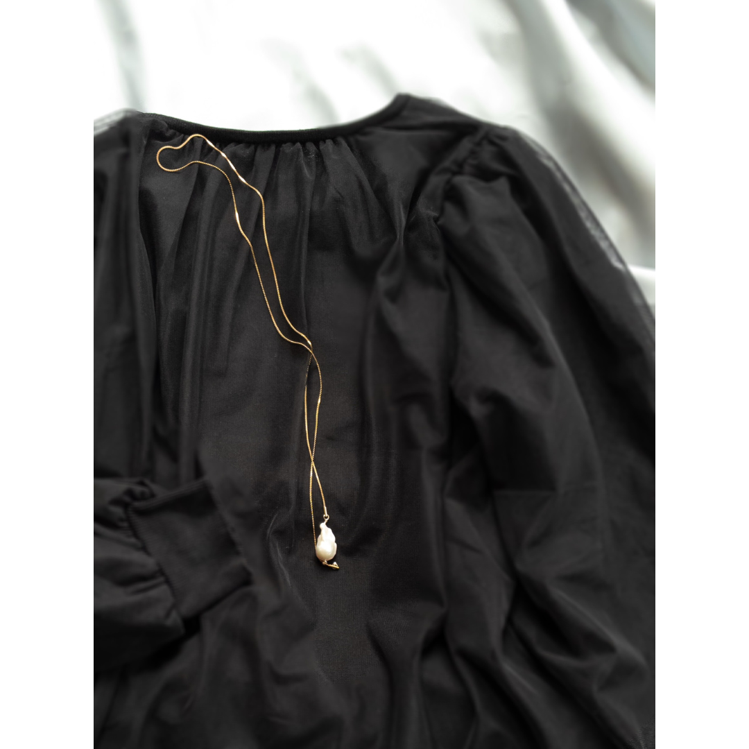 petite anneが販売するスライド式ネックレス〜淡水パール(1点物)