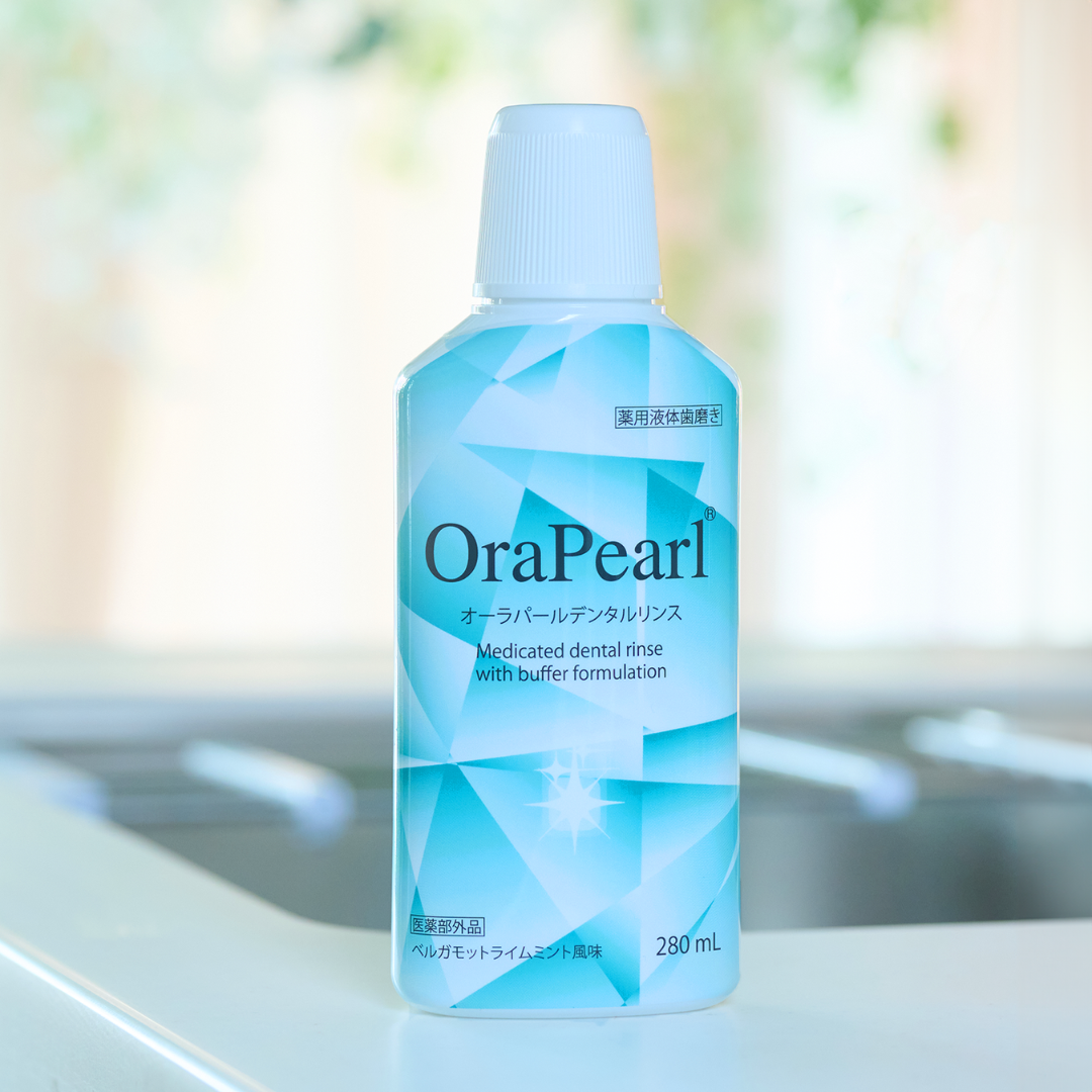 全薬販売株式会社が販売するオーラパールデンタルリンスデンタルリンス（280mlボトル）