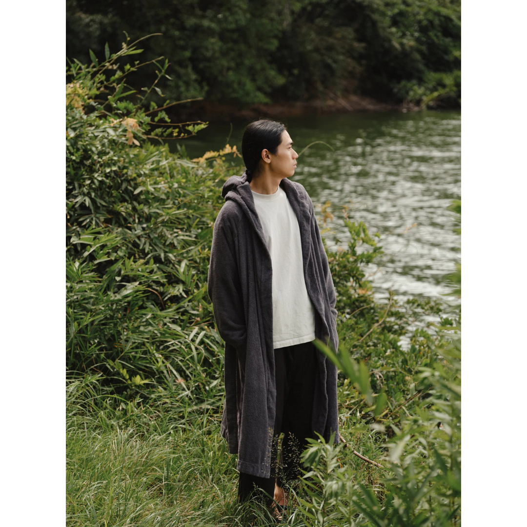 YUKINEバスローブ｜高い吸水性で軽やかに動ける一枚