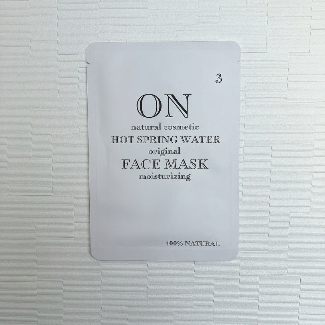 ON natural cosmeticが販売する温泉シートマスクF しっとり