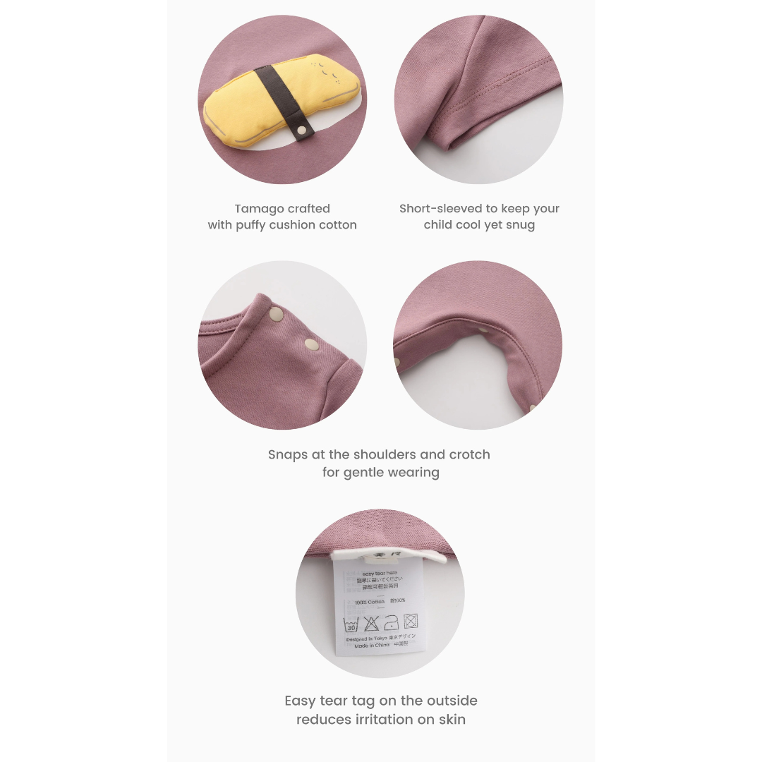 MAYNAMI株式会社が販売するmimimono たまごベビーロンパース