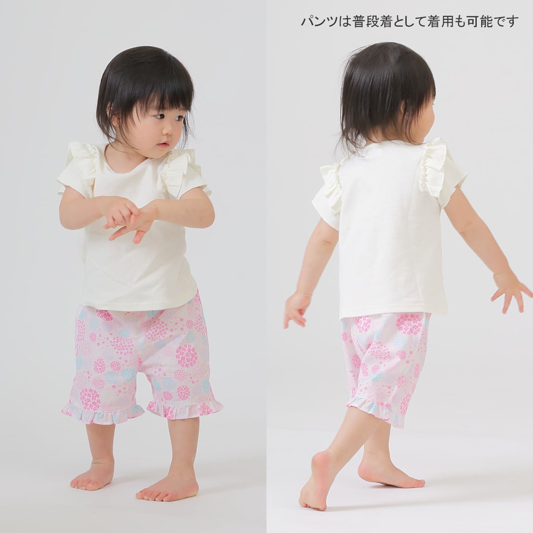 株式会社Rokが販売する紫陽花柄甚平