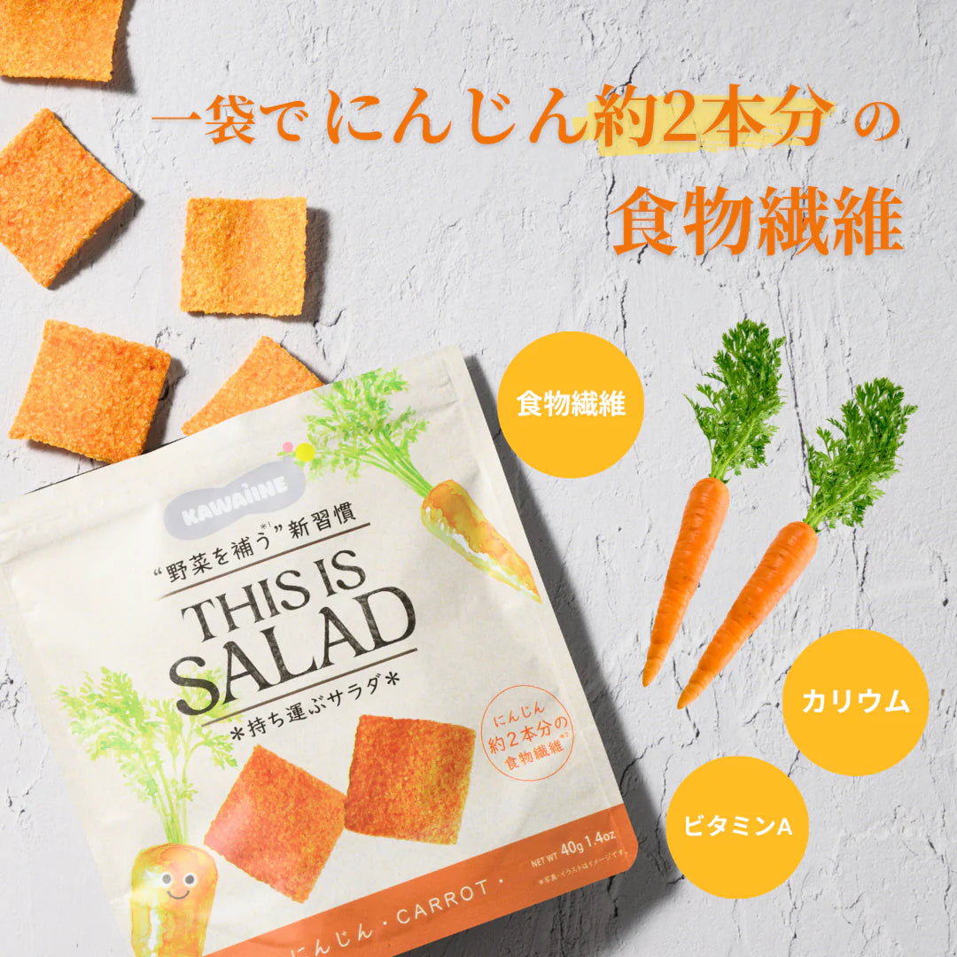 THIS IS SALAD にんじんチップス