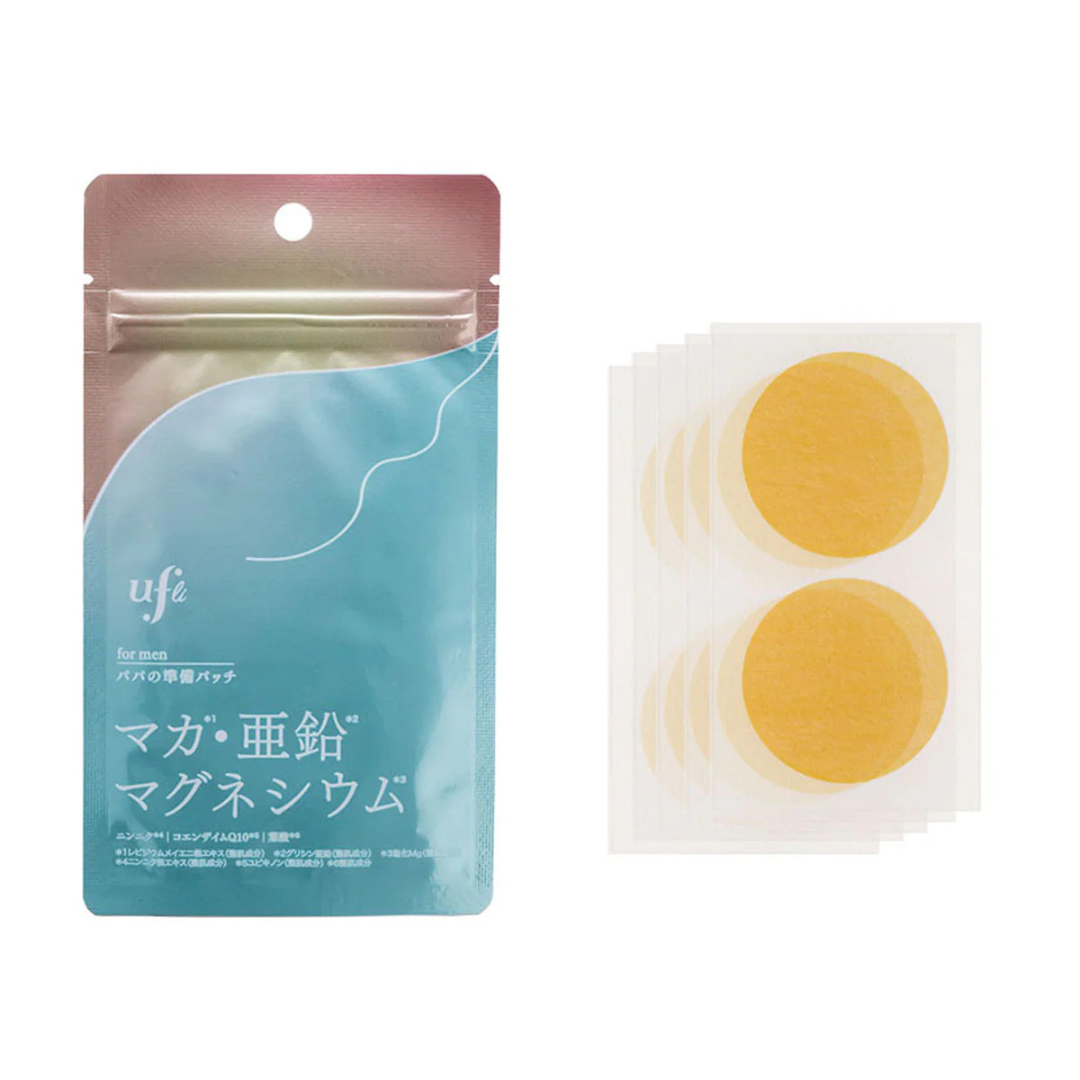 日本エイテックス株式会社が販売するufli（うふり）パパの準備パッチ