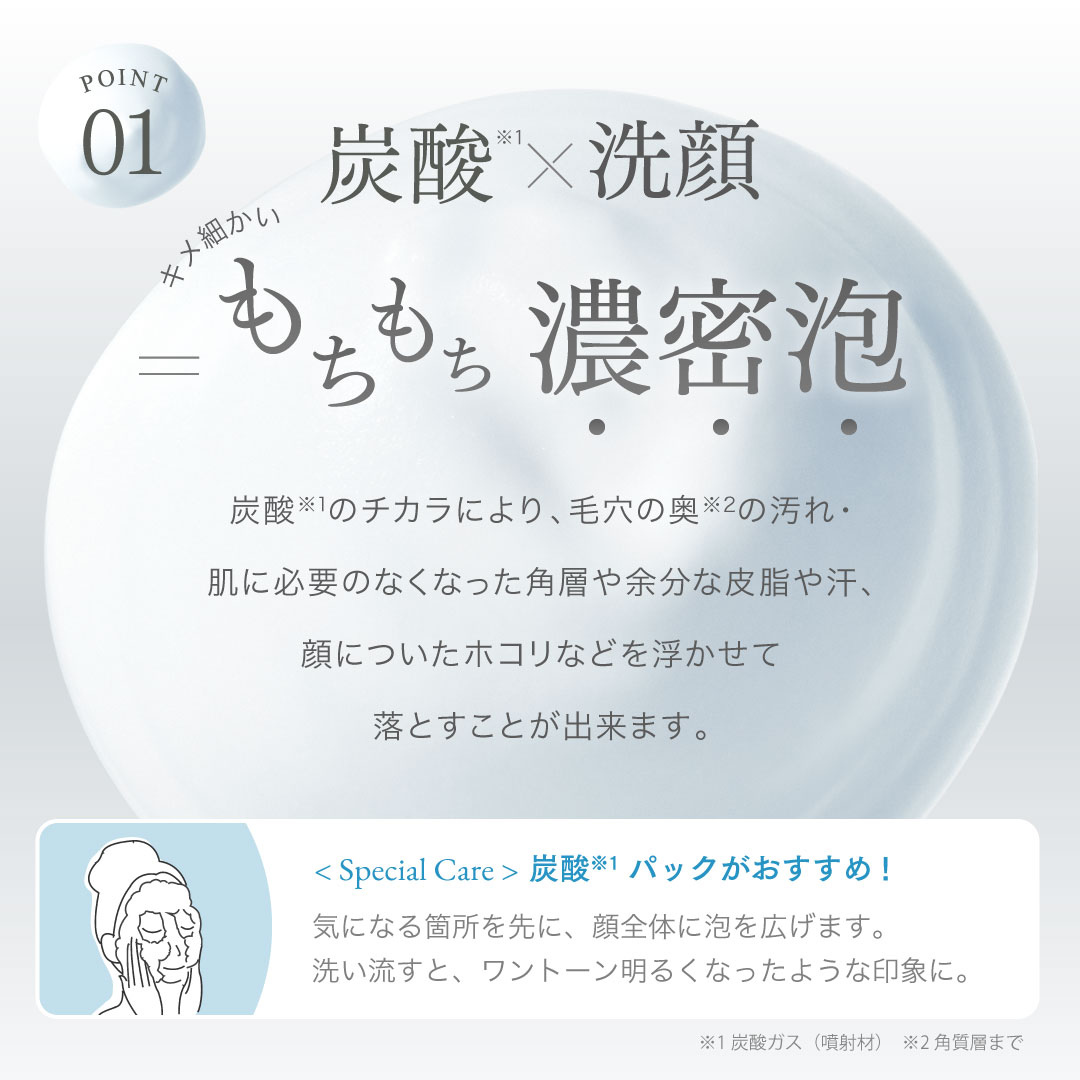 SHIRORU株式会社が販売するクリスタルホイップ 洗顔料