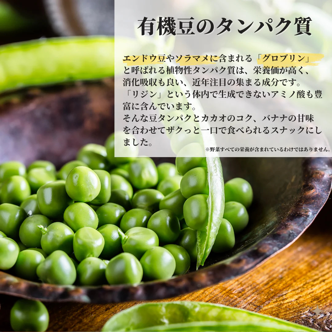 株式会社東京バルが販売するCACAO BITE カカオと植物プロテインのクランチ