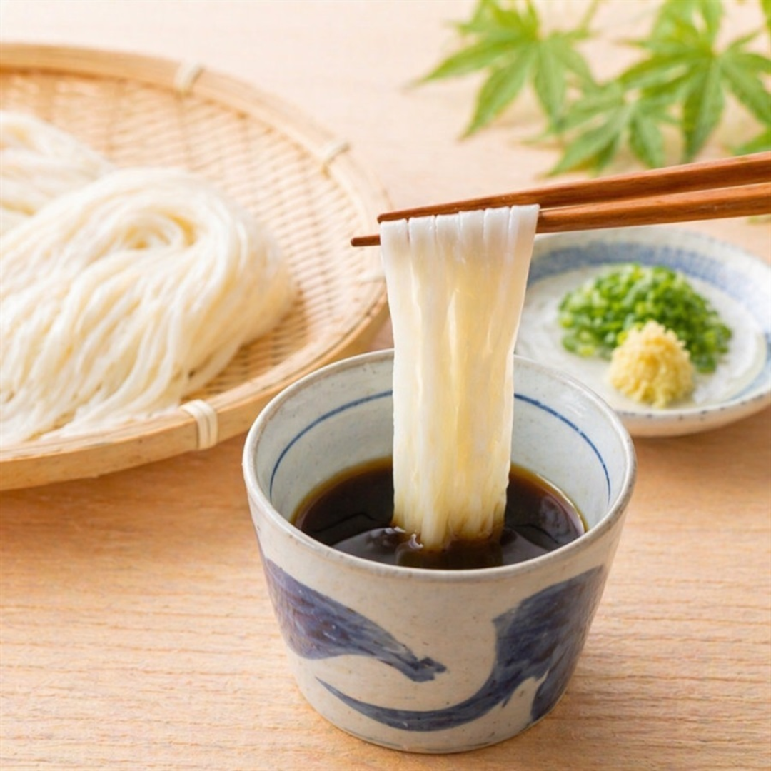たまな商店が販売するたまなの米粉麺