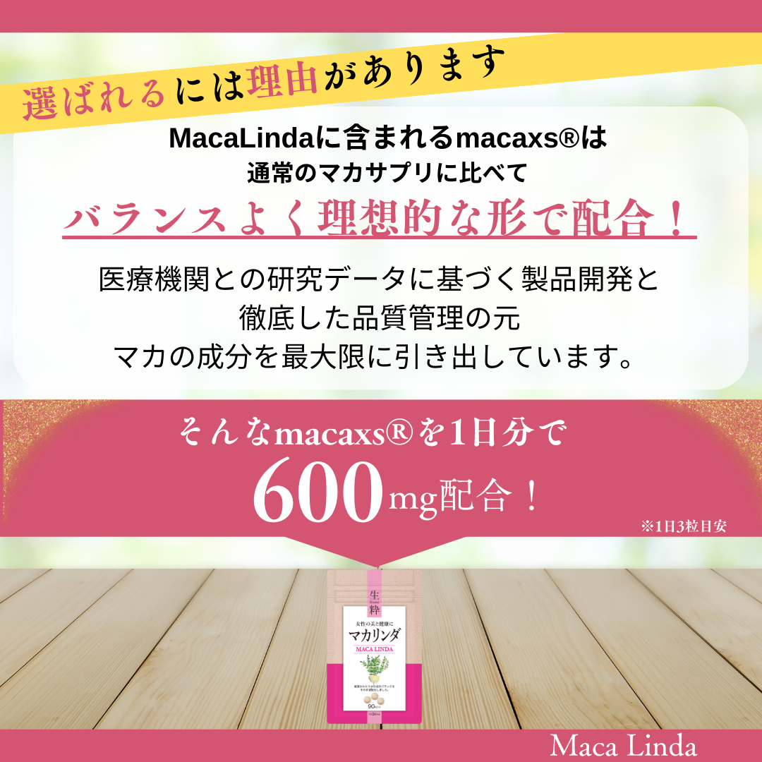 TOWA CORPORATION株式会社が販売するマカリンダ　90粒