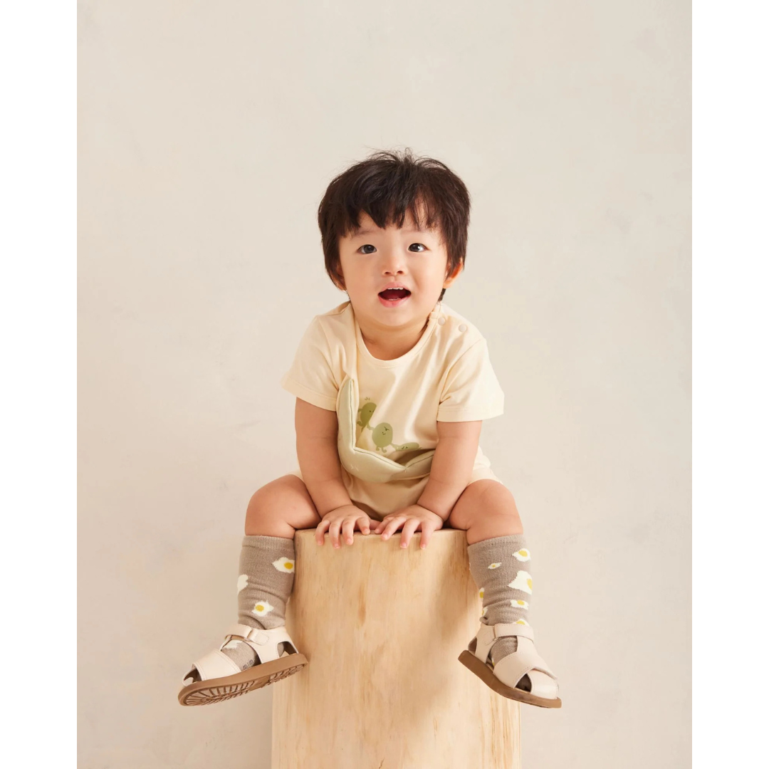 MAYNAMI株式会社が販売するmimimono 枝豆ベビーロンパース