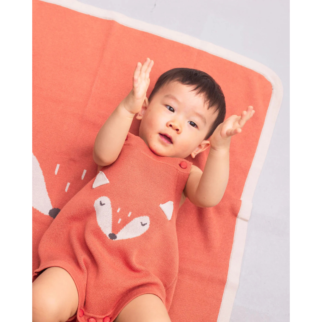 MAYNAMI株式会社が販売するフォックスニットブランケット　