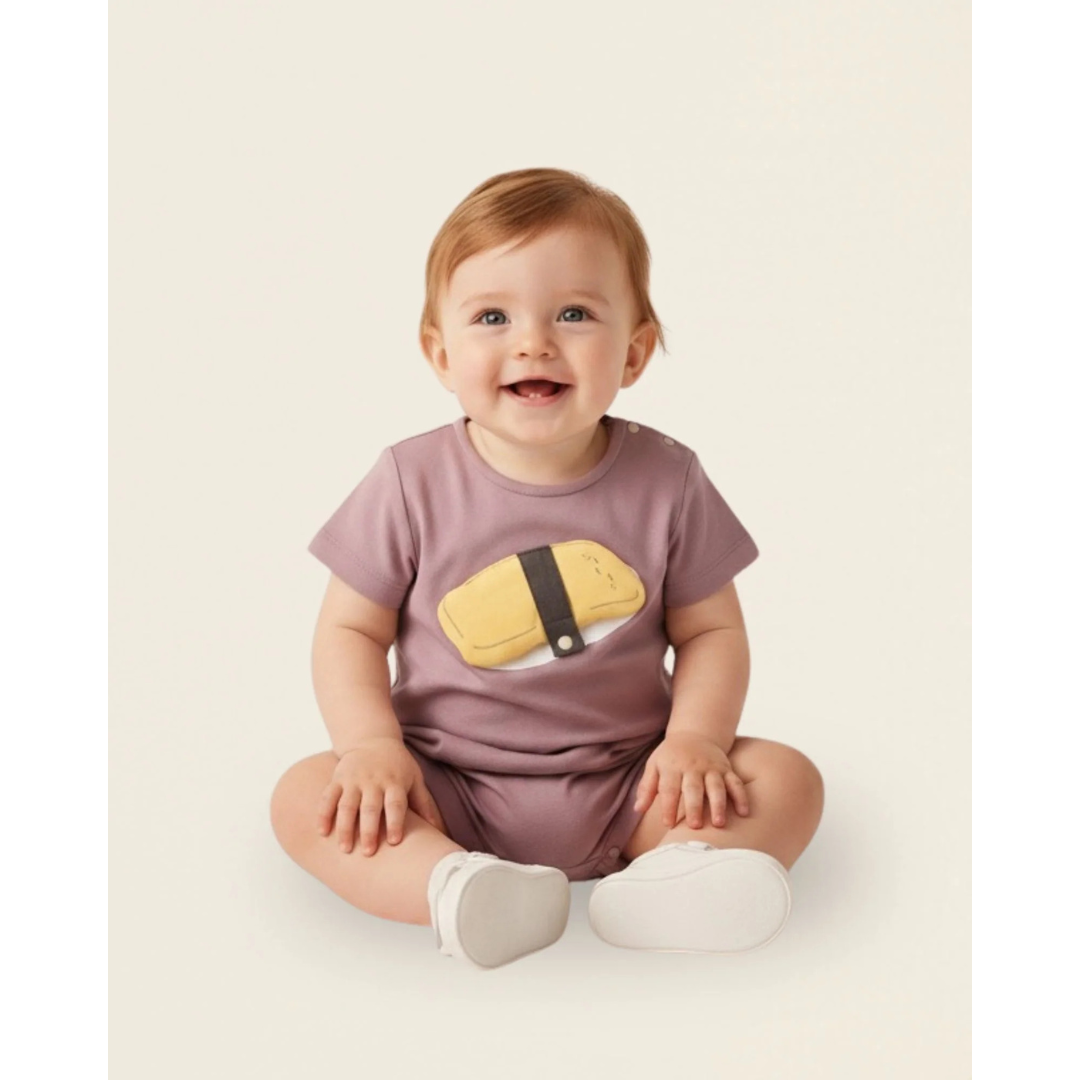 MAYNAMI株式会社が販売するmimimono たまごベビーロンパース