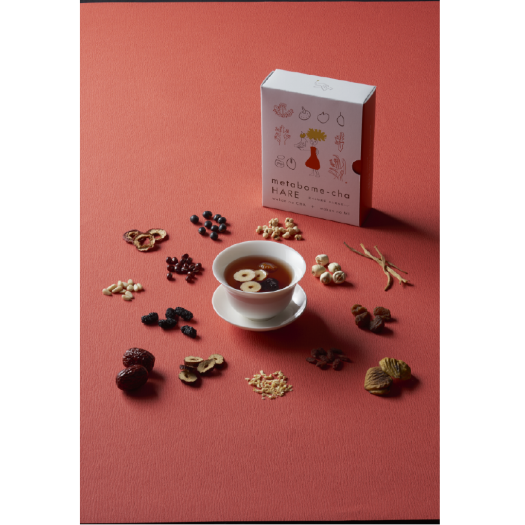 ティーライフ株式会社が販売するめた褒め茶ハレ 全3種