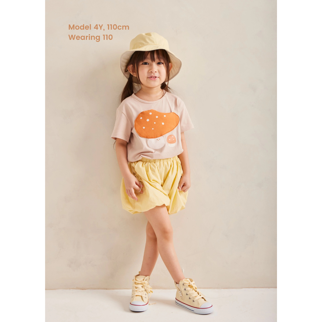 MAYNAMI株式会社が販売するmimimonoマッシュルームキッズTシャツ