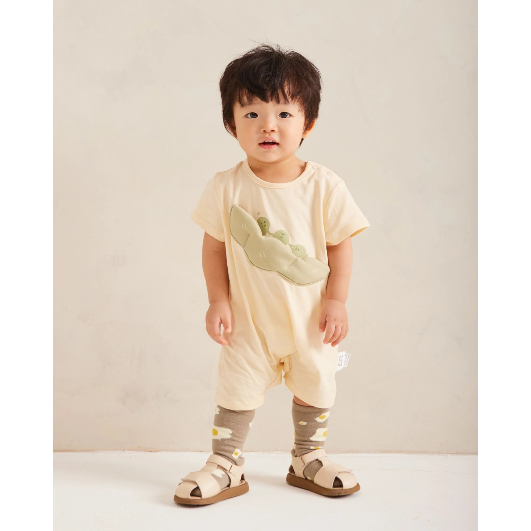 MAYNAMI株式会社が販売するmimimono 枝豆ベビーロンパース