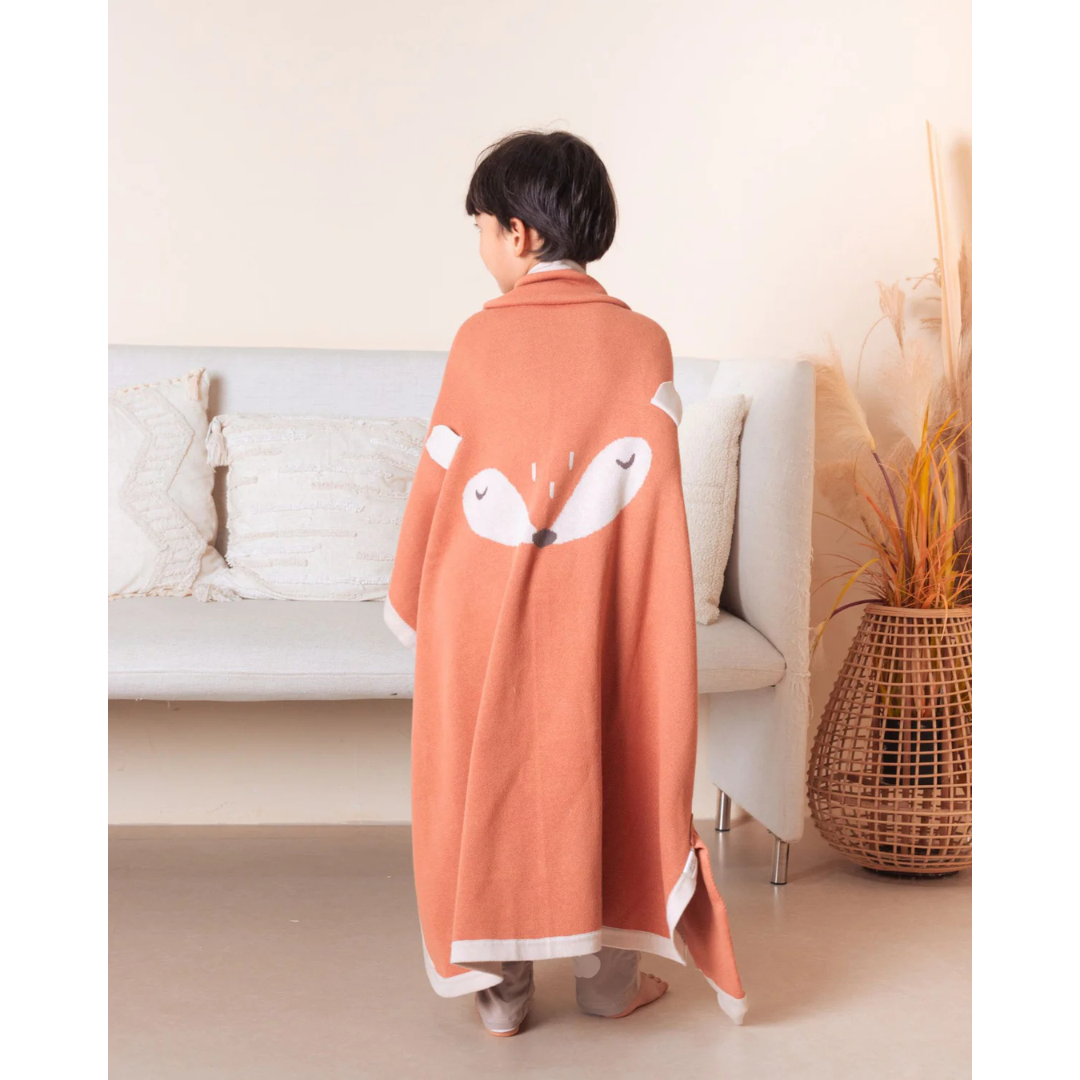 MAYNAMI株式会社が販売するフォックスニットブランケット　