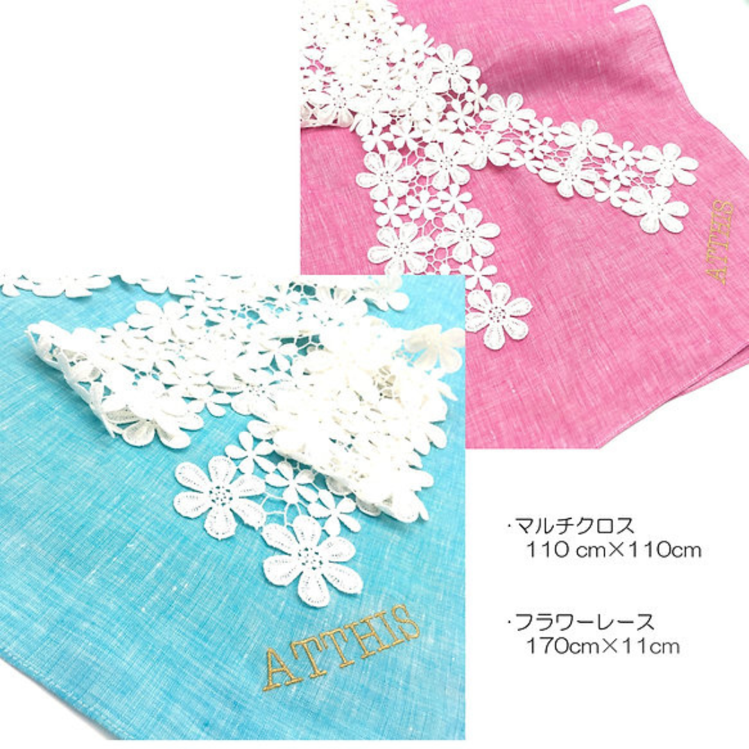 株式会社OUTBLOOMが販売するマルチクロス French linen multi cloth　全3種