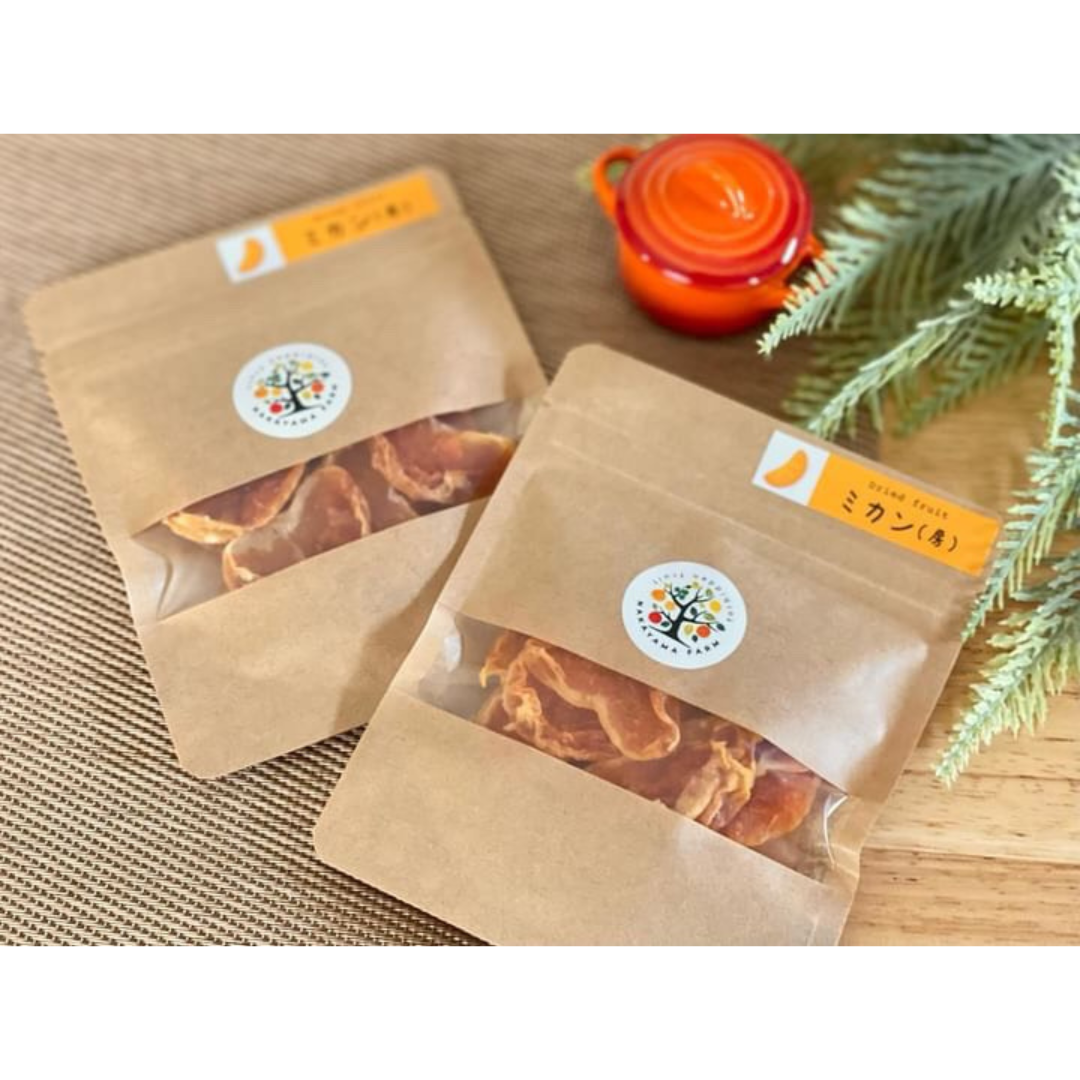 中山農園が販売するみかんドライフルーツ(房)