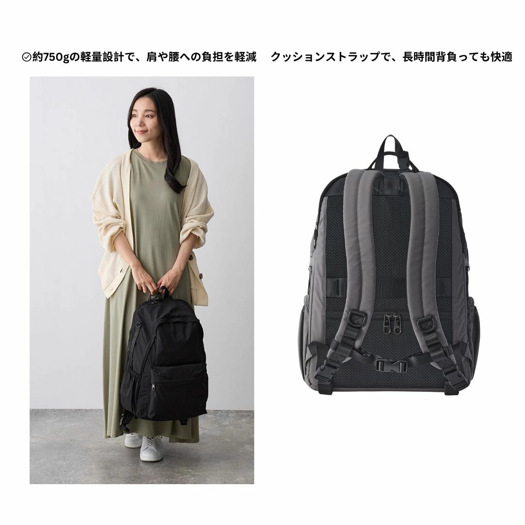 ペアレンツサック アルファ｜軽量大容量リュック