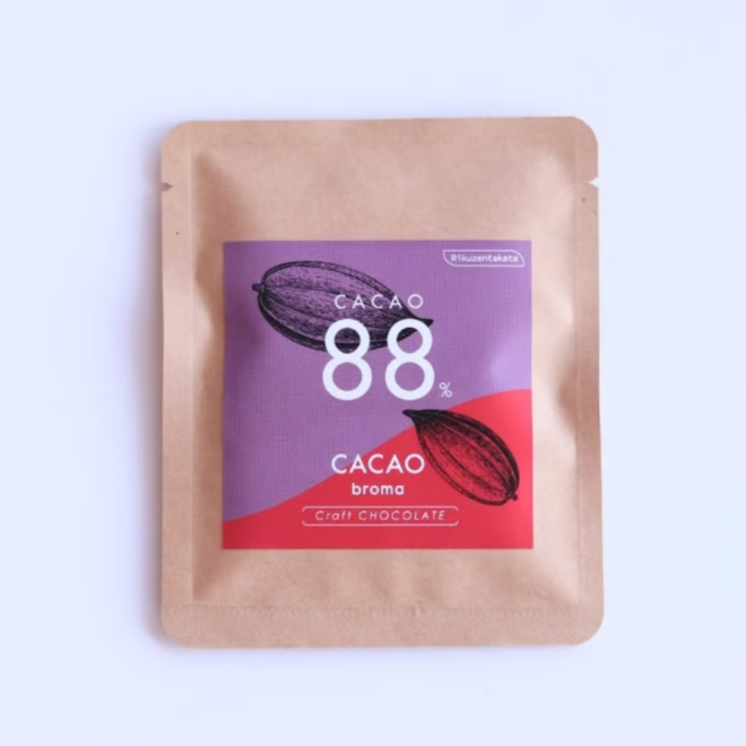 CACAObromaが販売するCACAO88%チョコレートハーフ