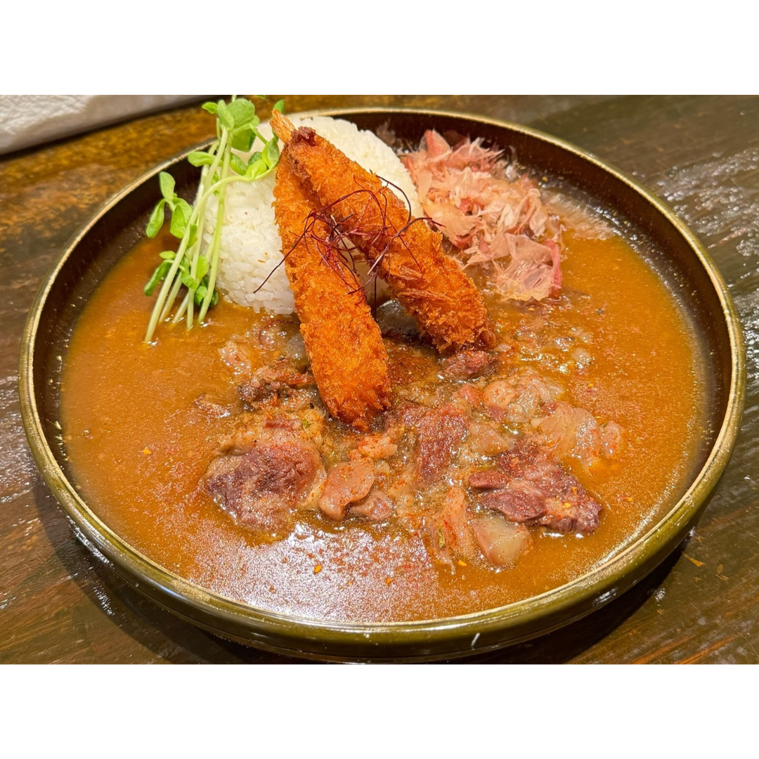 株式会社ジパングフードリレーションズが販売する大阪和風濃厚えび出汁カレー