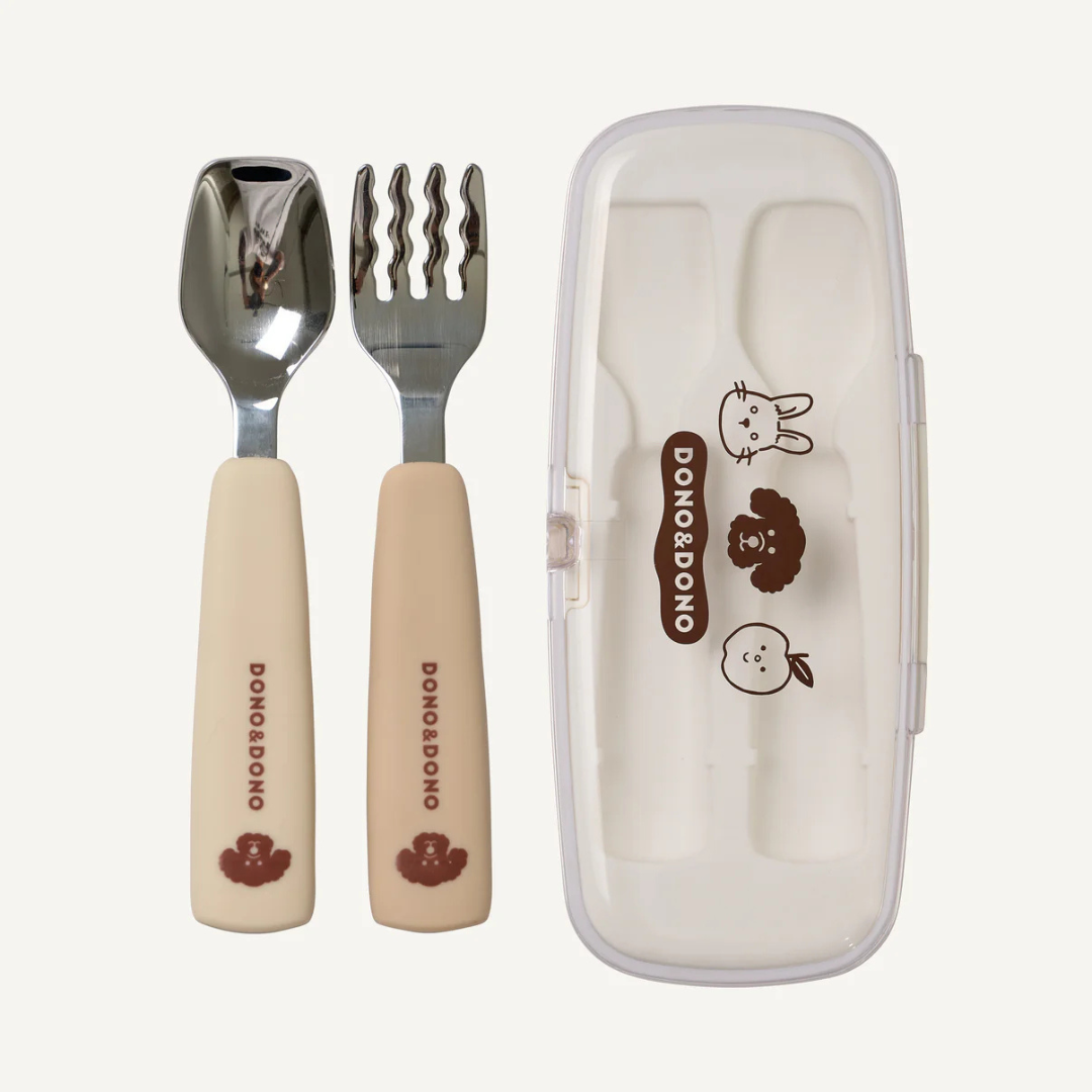 Y・G・I株式会社が販売するDONO&DONOスプーンフォーク(Pupppy beige)