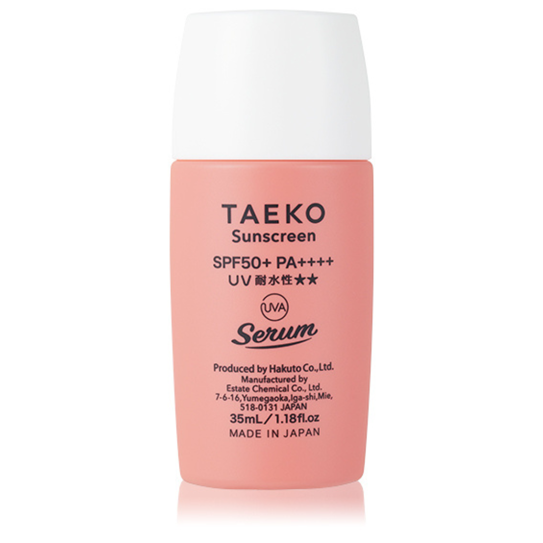 伯東株式会社が販売するTAEKO　サンスクリーン（日焼け止め美容液）