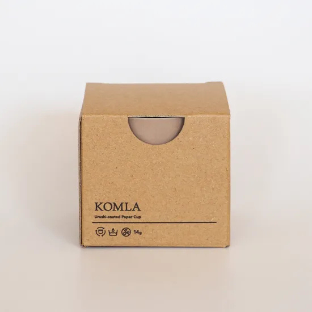 合同会社COCOOが販売する紙漆カップKOMLA pastels　全３種