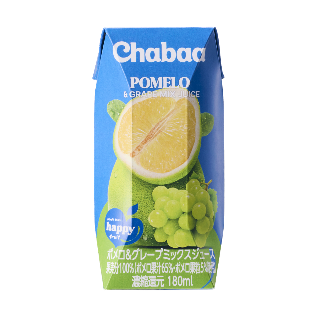 ハルナプロデュース株式会社が販売するChabaa ポメロ＆グレープミックスジュース