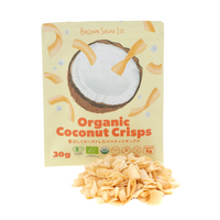 食物繊維が摂れるヘルシースナック　Organic Coconut Crisps