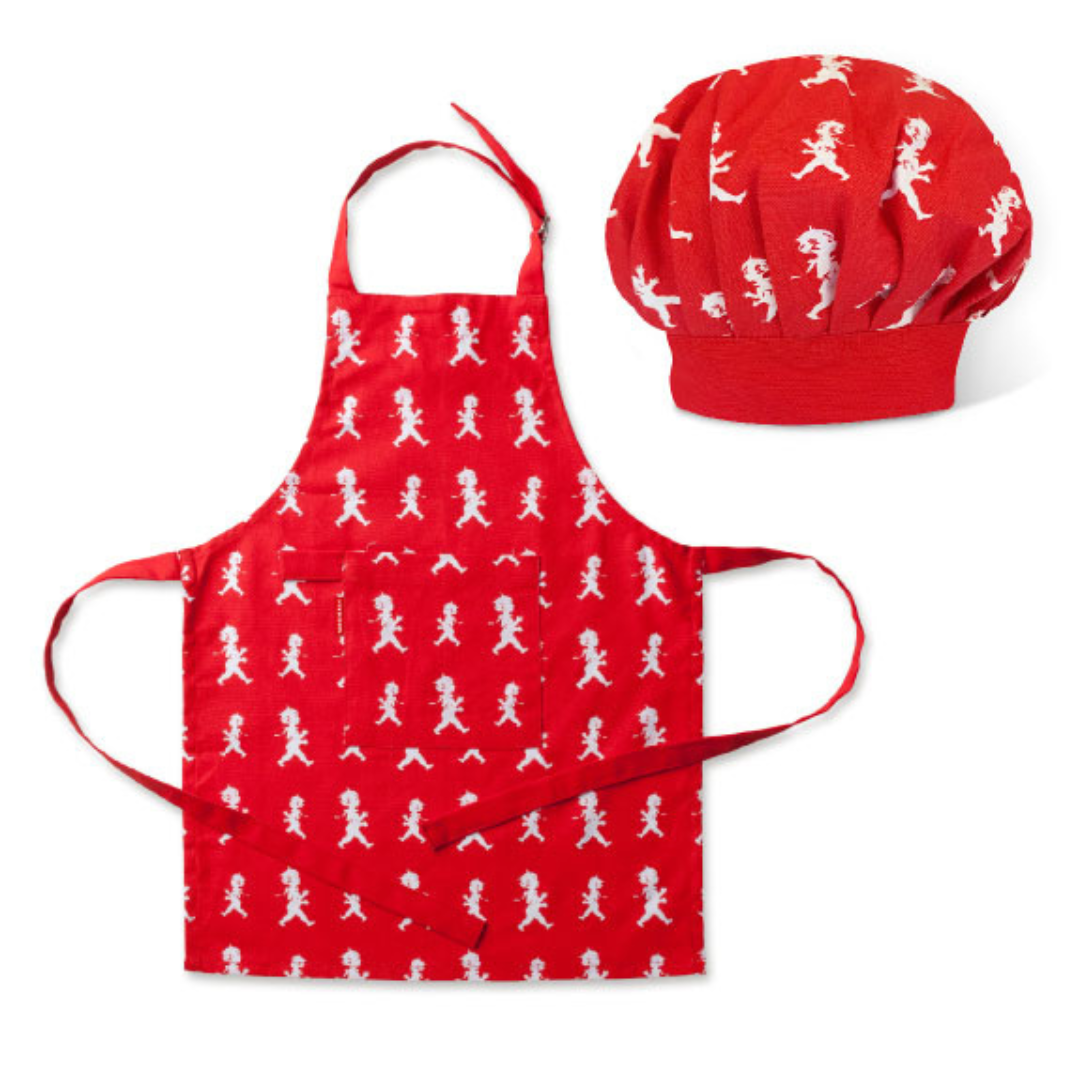 クリケットジャパン株式会社が販売するSOLSTICKAN キッチンエプロン＆シェフハット（子供用）