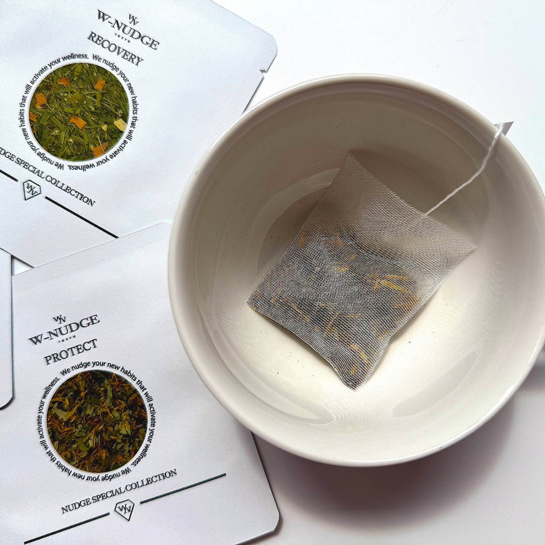 W-NUDGEが販売する国産無農薬の薬膳ハーブティー