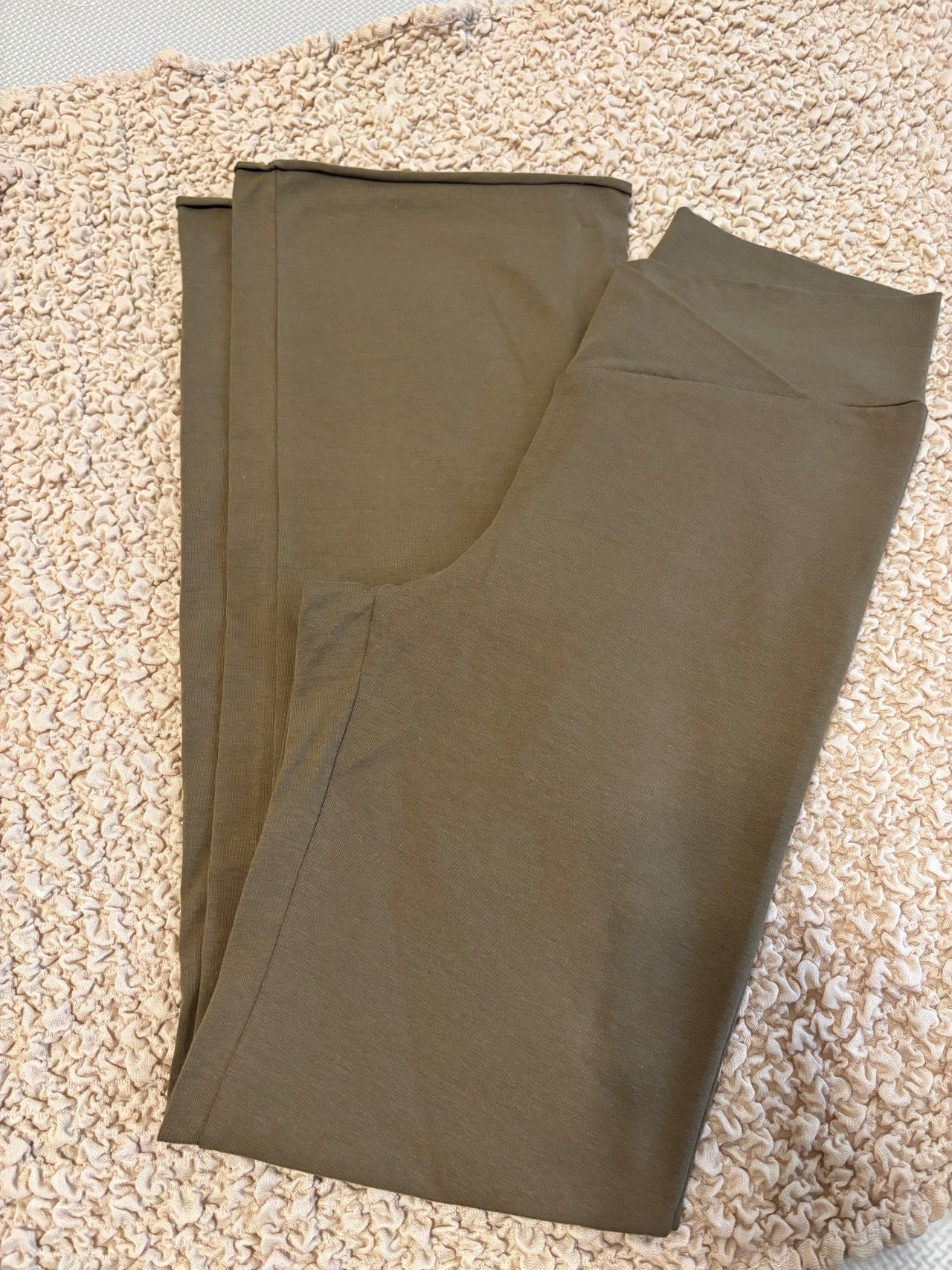 オーガニックセミフレアパンツ　全3種