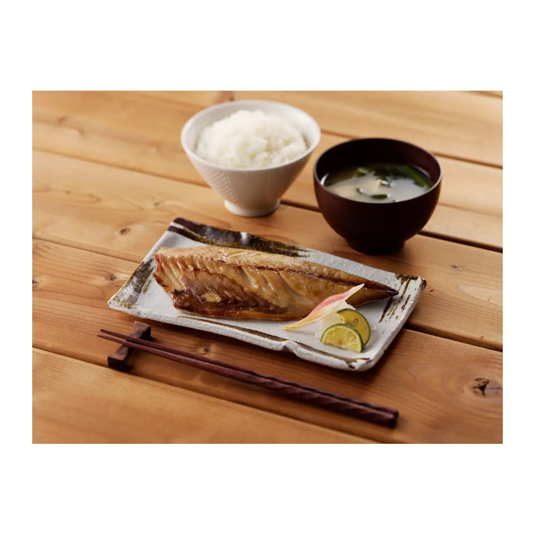 ヤマクニ水産 焼いてあるとろさば 盛り付け例